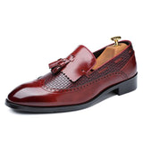 Italian Style Tassel Casual Slip-on Men's Dress Shoes