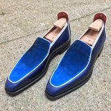 Fashion Flock High-End Custom Men Leather Dress Shoes Loafers