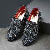 Luxury Rhinestone Formal Wedding Men's Dress Shoes