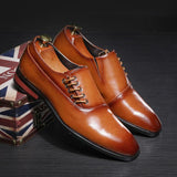 Classic Business Office Lace-Up Men's Dress Shoes