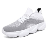 Fashion Breathable Air Mesh Lace-Up Men's Sneakers