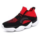 Fashion Breathable Air Mesh Lace-Up Men's Sneakers