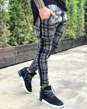 Cotton Elastic Full Sportswear Men's Casual Pants