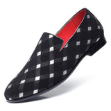 Breathable Printed Wedding Men's Loafers Shoes