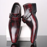 Luxury Cap Toe Oxfords Leather Men's Dress Shoes